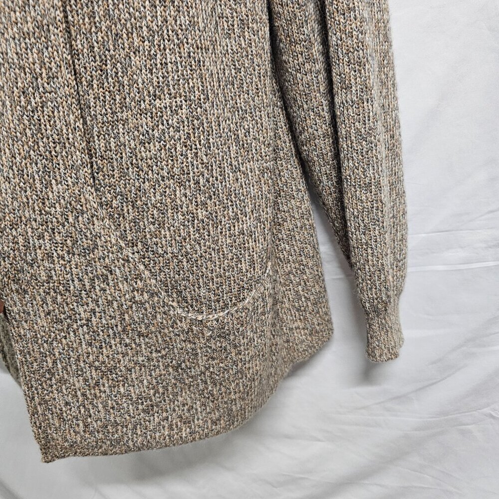 Simply Natural Women's Alpaca Linda Ebel Cape Size XL Melange Tan - Picture 6 of 16
